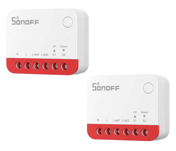 Sonoff Smart przełącznik rolet ZigBee MINI-ZBRBS (2pak) - 1489929 - zdjęcie